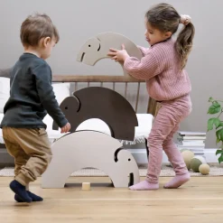 Elefant S, sand grey