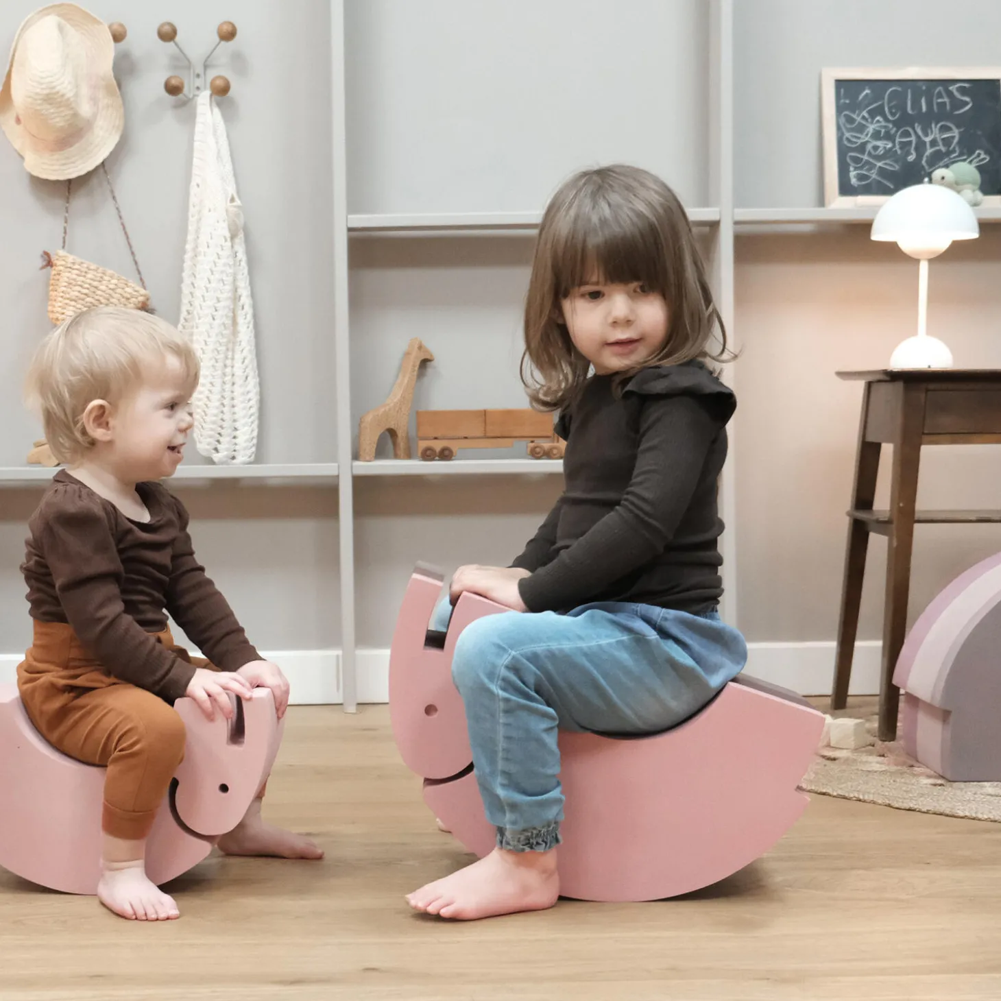 Elefant S, vintage rose