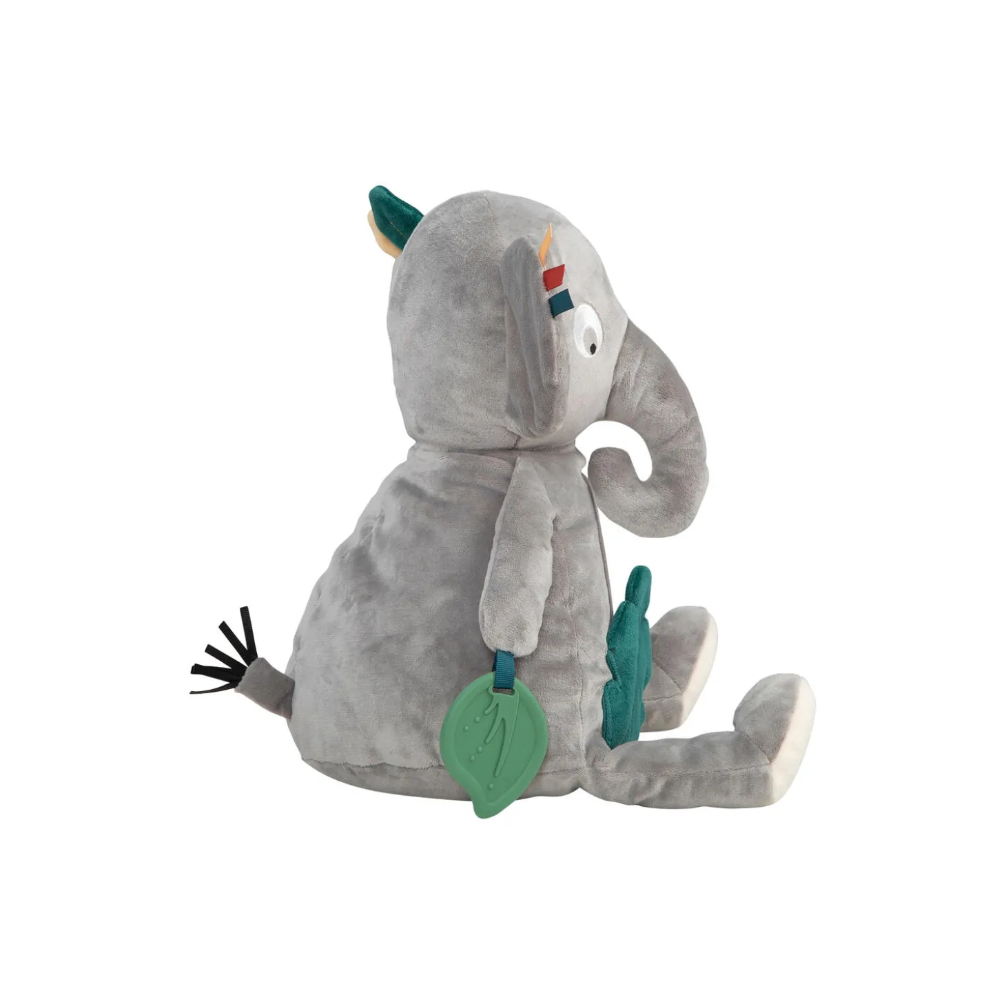 Elefanten Finley aktivitetslegetøj, grey