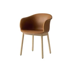 Elefy JH31 spisebordsstol, cognac/oak