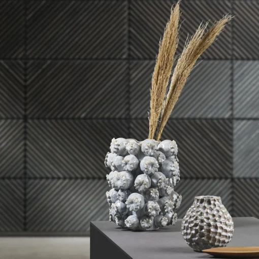 Elha vase/skjuler, ballad blue