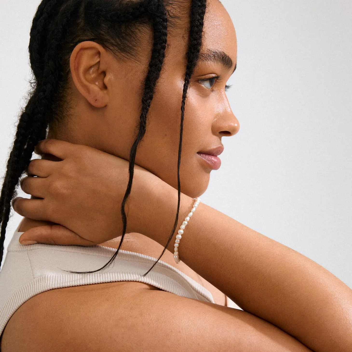 ELLIANA armbånd, guldbelagt