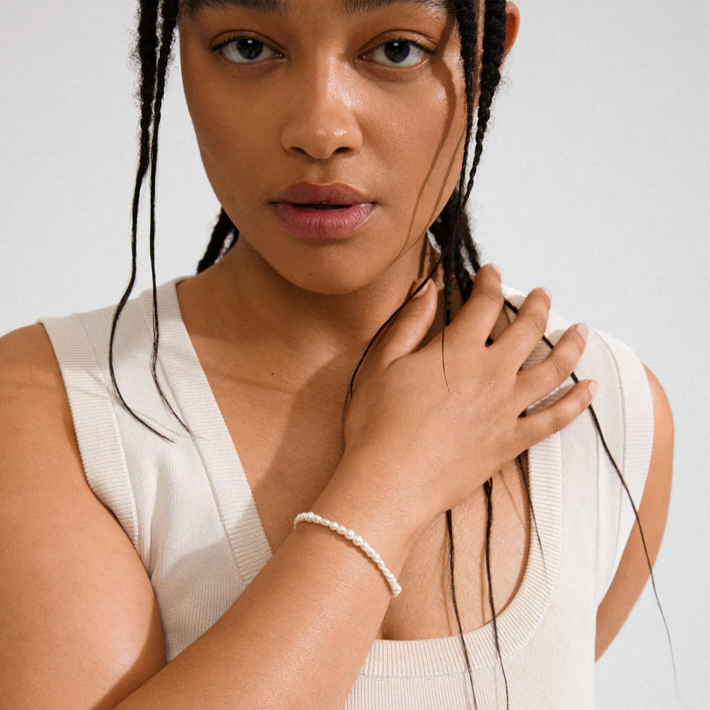 ELLIANA armbånd, guldbelagt