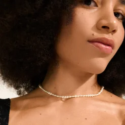 ELLIANA halskæde, guldbelagt