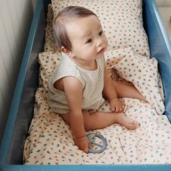 Elliot Romper, tea stripe