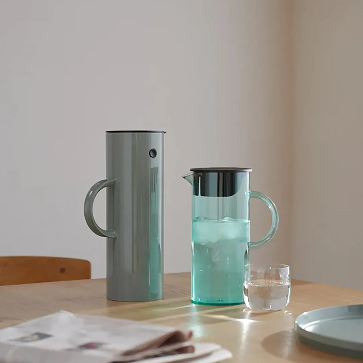 EM77 kande med låg 1,5 L., dusty green