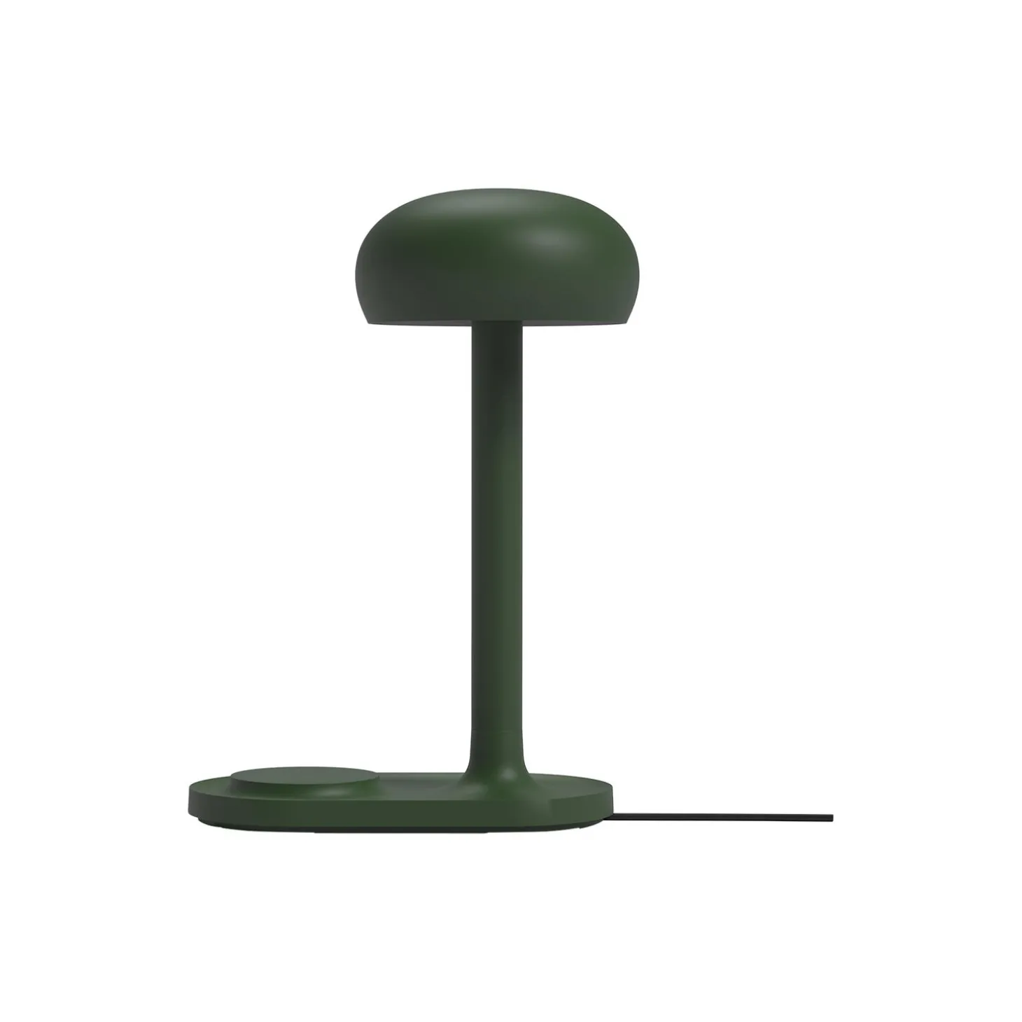 Emendo lampe med Qi trådløs oplader, emerald green