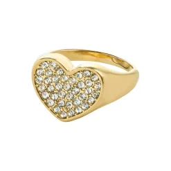 EMMETT ring, guldbelagt