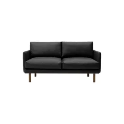 Emo 2-pers. sofa, Dakar Black/røget eg