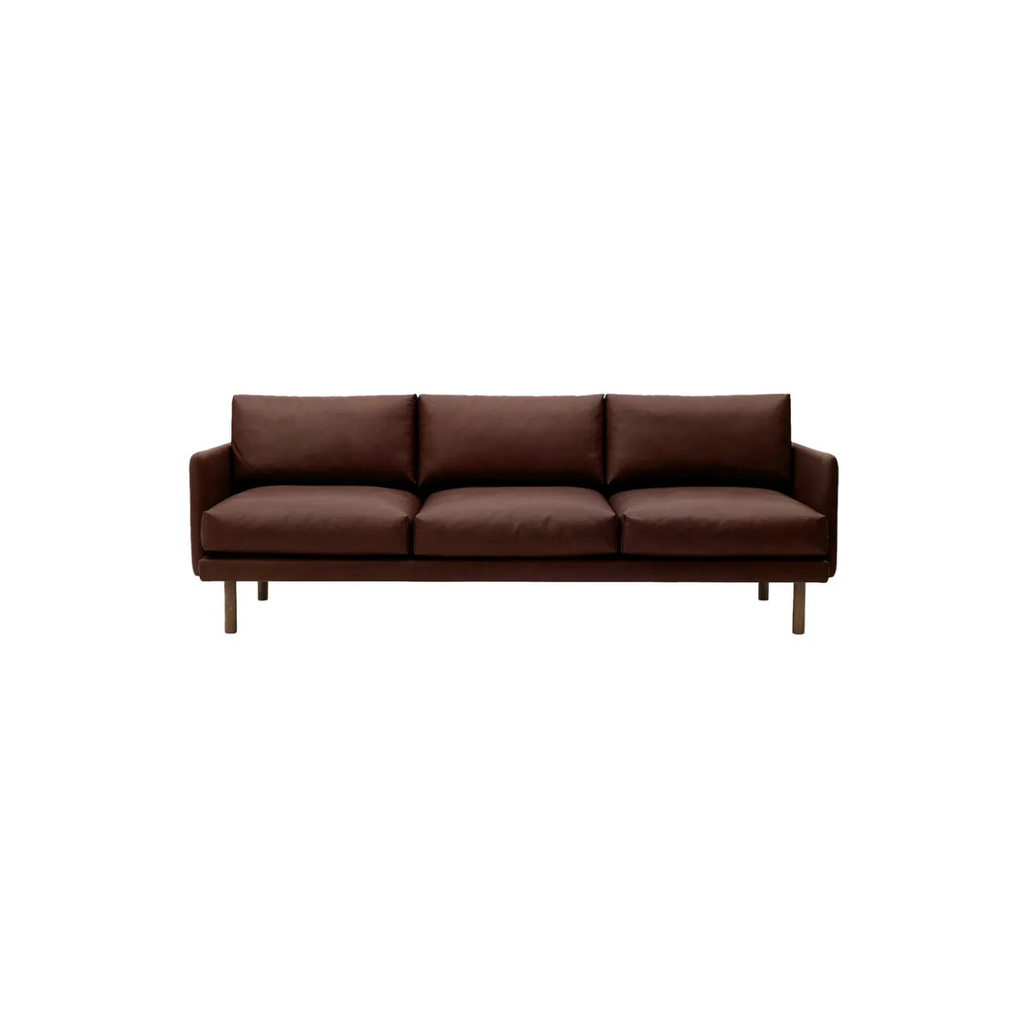 Emo 3-pers. sofa, Dakar Brown/røget eg