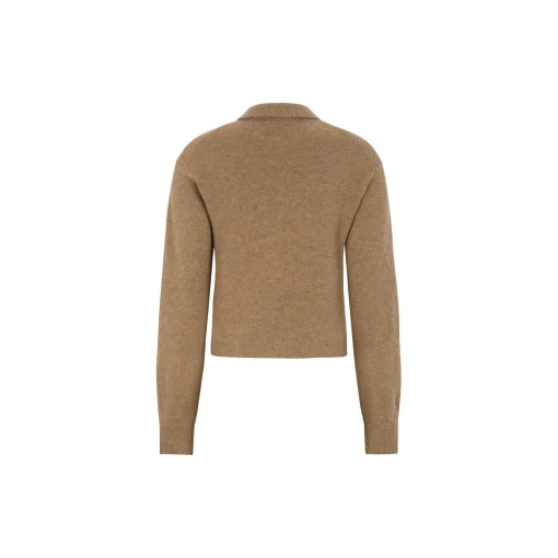 ESJutta Knit Polo, brown