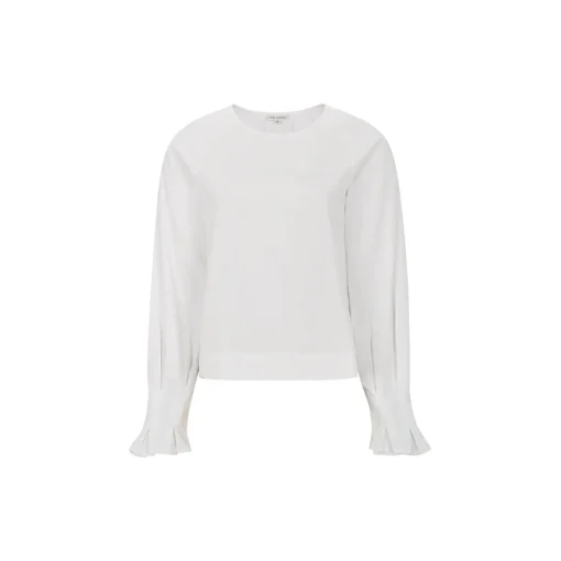 ESRusso LS Blouse, white