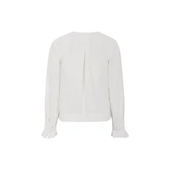 ESRusso LS Blouse, white