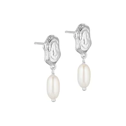 Esther Post Øreringe, forsølvet