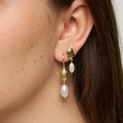 Esther Post Øreringe, forsølvet