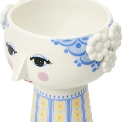 Eva vase 18,5 cm, blå