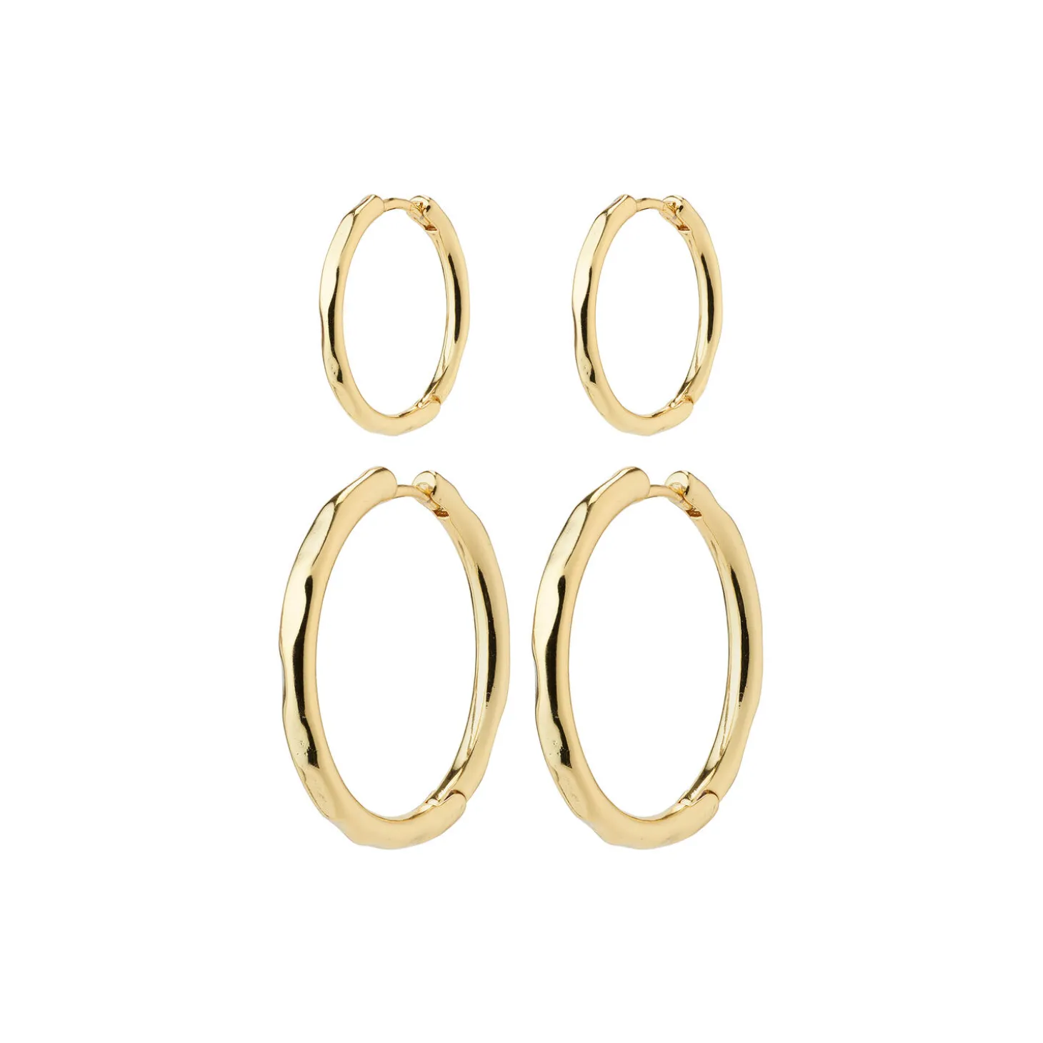 EVE Hoops 2-i-1 sæt, gold plated