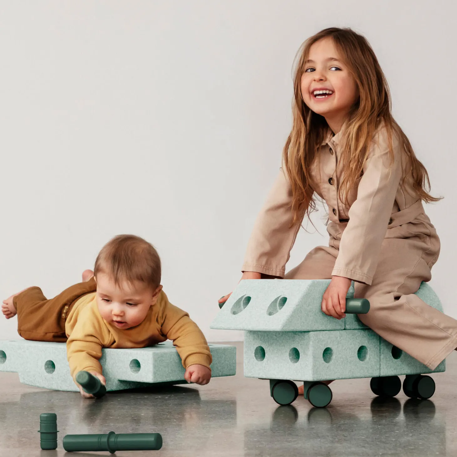 Explorer sæt, ocean mint/forest green