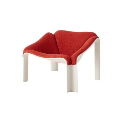 F300 Lounge Chair, alabaster white/Alouette 006