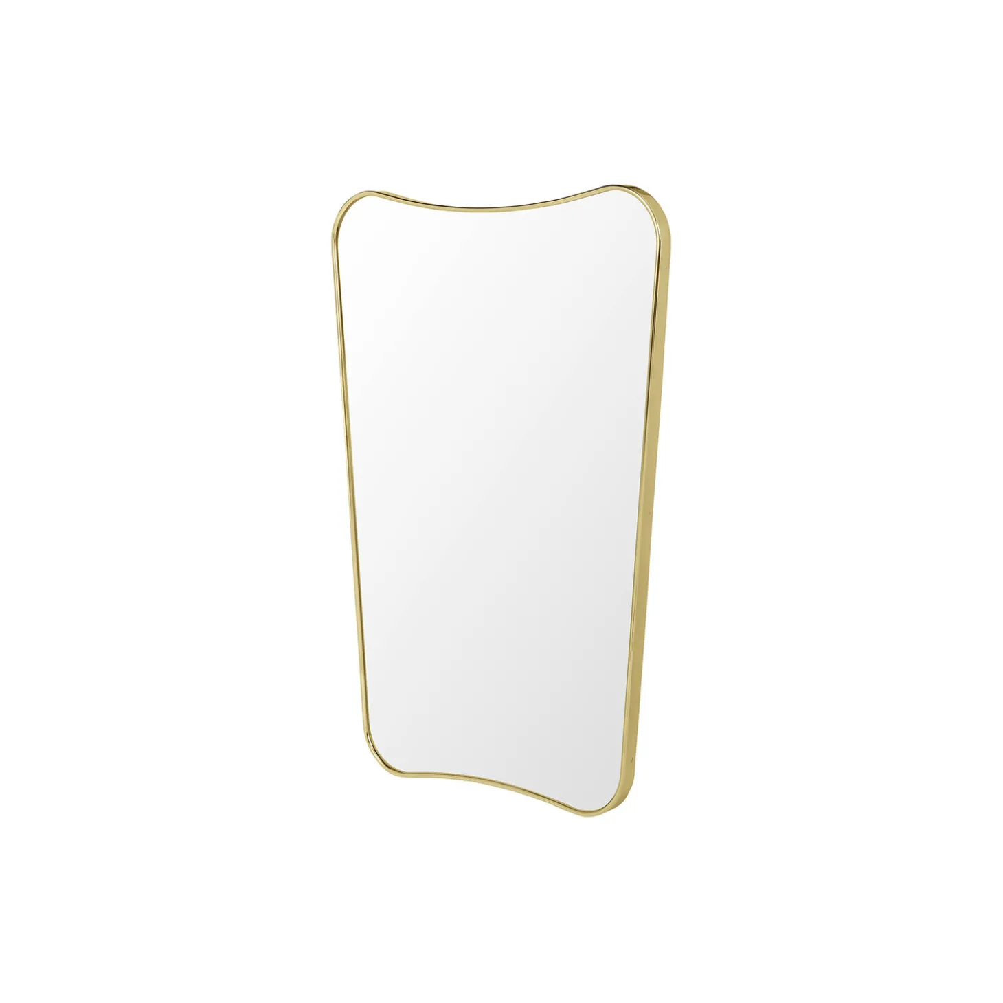 F.A. 33 Wall Mirror, polished brass