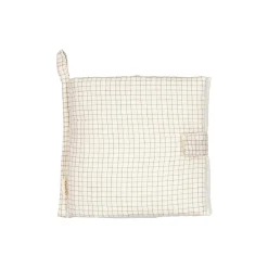 Fabric Book, deep lake check