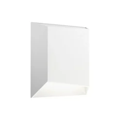 FACET W1 Down væglampe, hvid