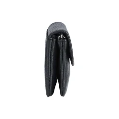 Faith Coin Purse, grain black