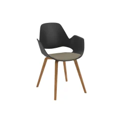 FALK stol med armlæn, beige