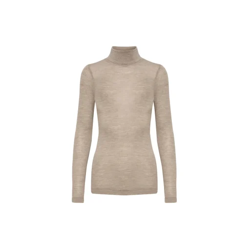 FangIW Rollneck, oatmeal melange