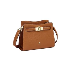 Farah S Crossbody Bag, cognac brown