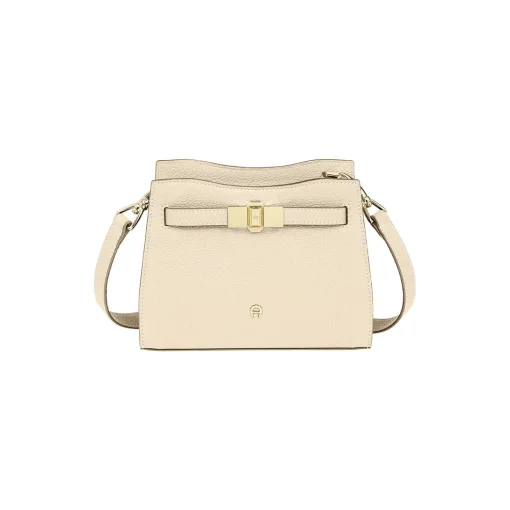 Farah S Crossbody Bag, macadamia white