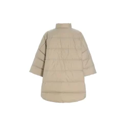Feather down anorak, stone