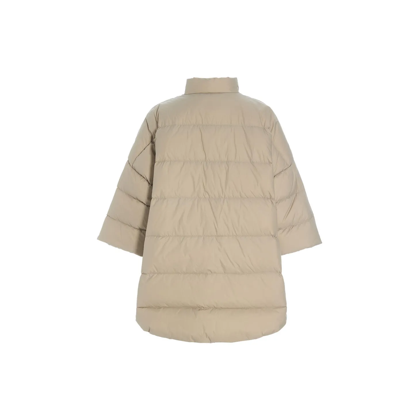 Feather down anorak, stone