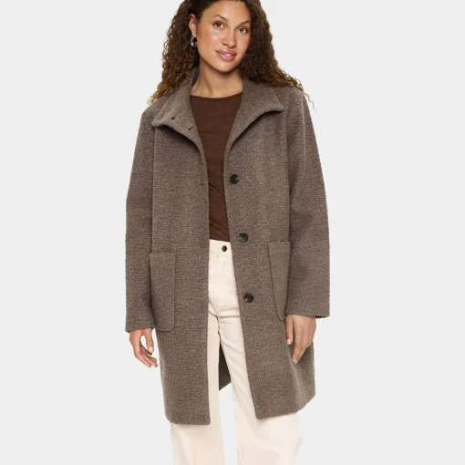 FerddySZ Wool Coat, falcon