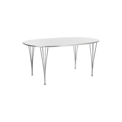 FH B612 Superellipse™ spisebord, hvid