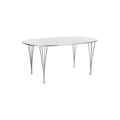 FH B620 Superellipse™ spisebord, hvid