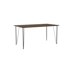 FH3605™ skrivebord, walnut/chrome