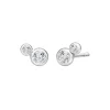 Fina Earstuds, silver