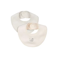 Fio Stripe 2-pack Bibs, blue mix