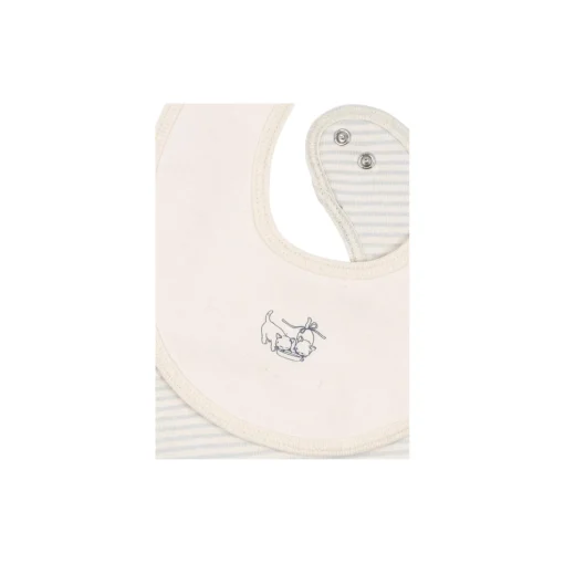 Fio Stripe 2-pack Bibs, blue mix