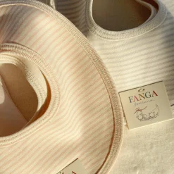 Fio Stripe 2-pack Bibs, blush mix