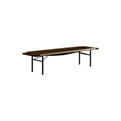 FJ5517 Bordbænken, wengé/messing