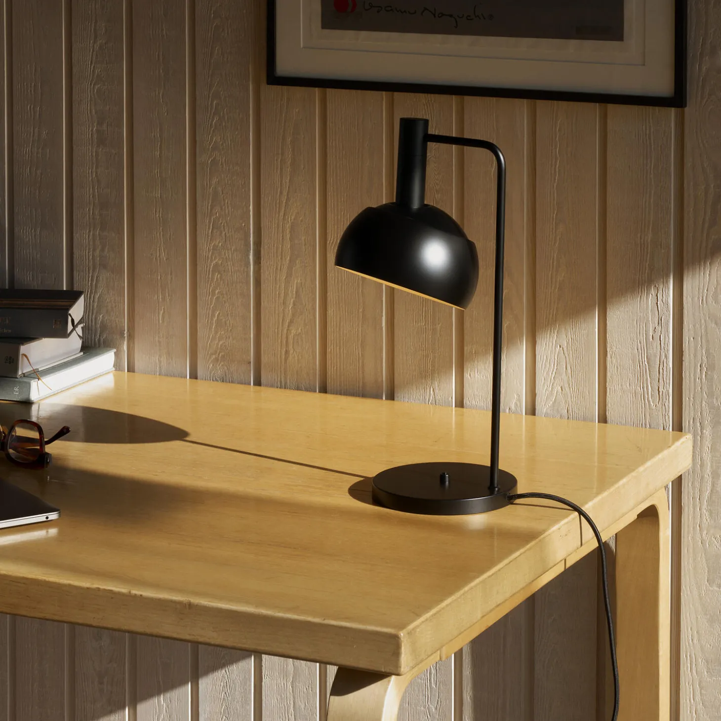 FJ Elements bordlampe, black