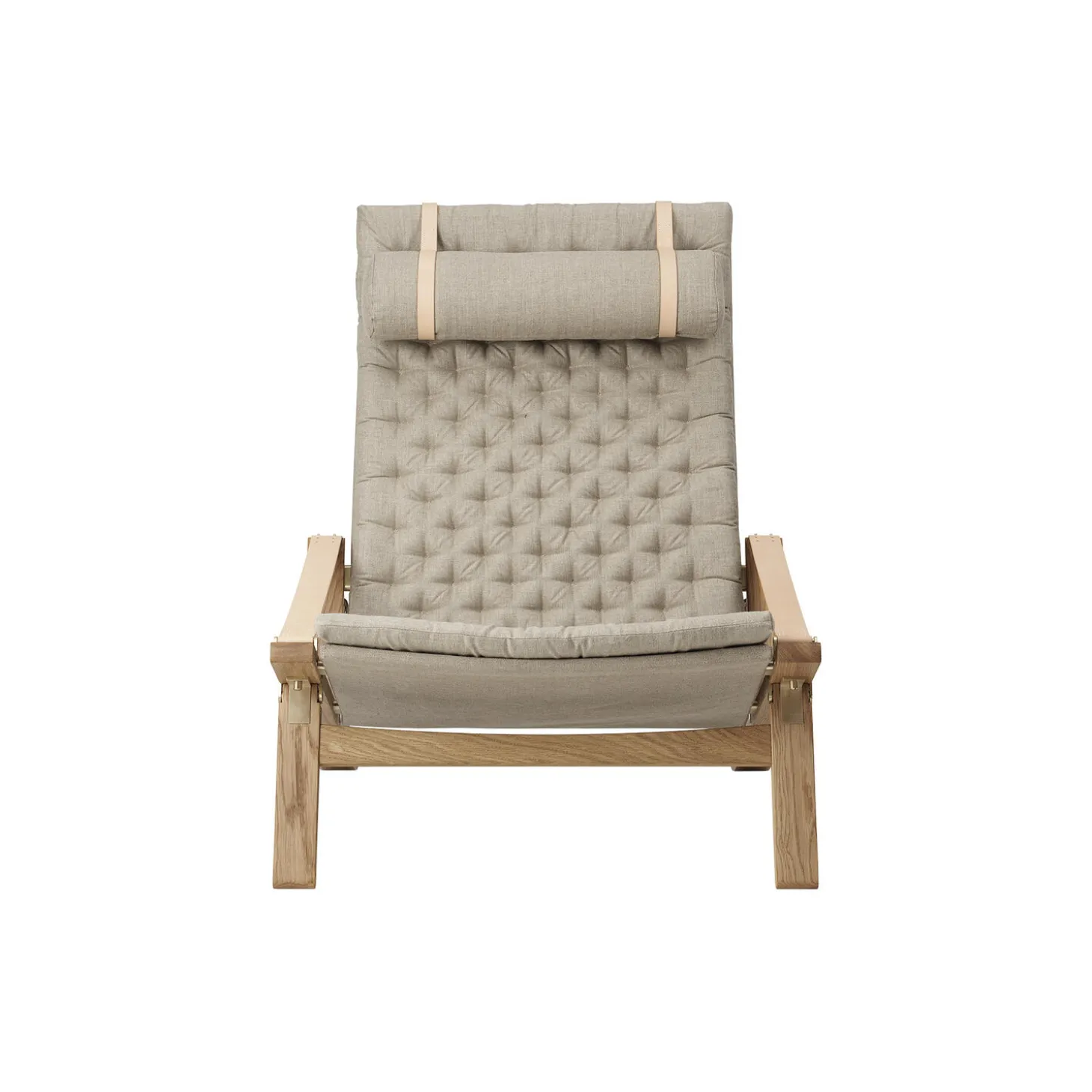 FK10 Plico loungestol, olieret eg/natur