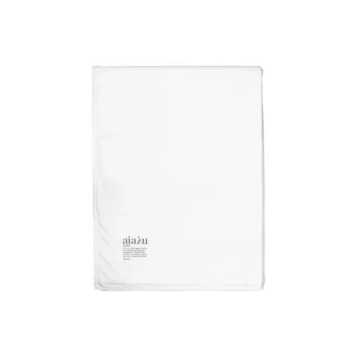 Fladt lagen, white