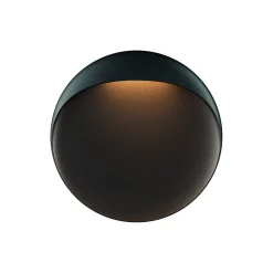 Flindt væglampe Ø 20, black texture