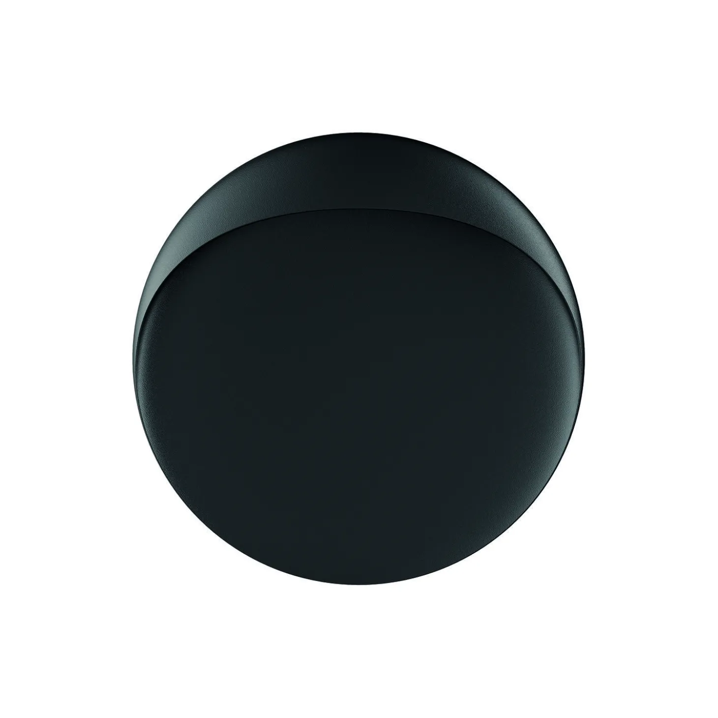 Flindt væglampe Ø 40, black texture