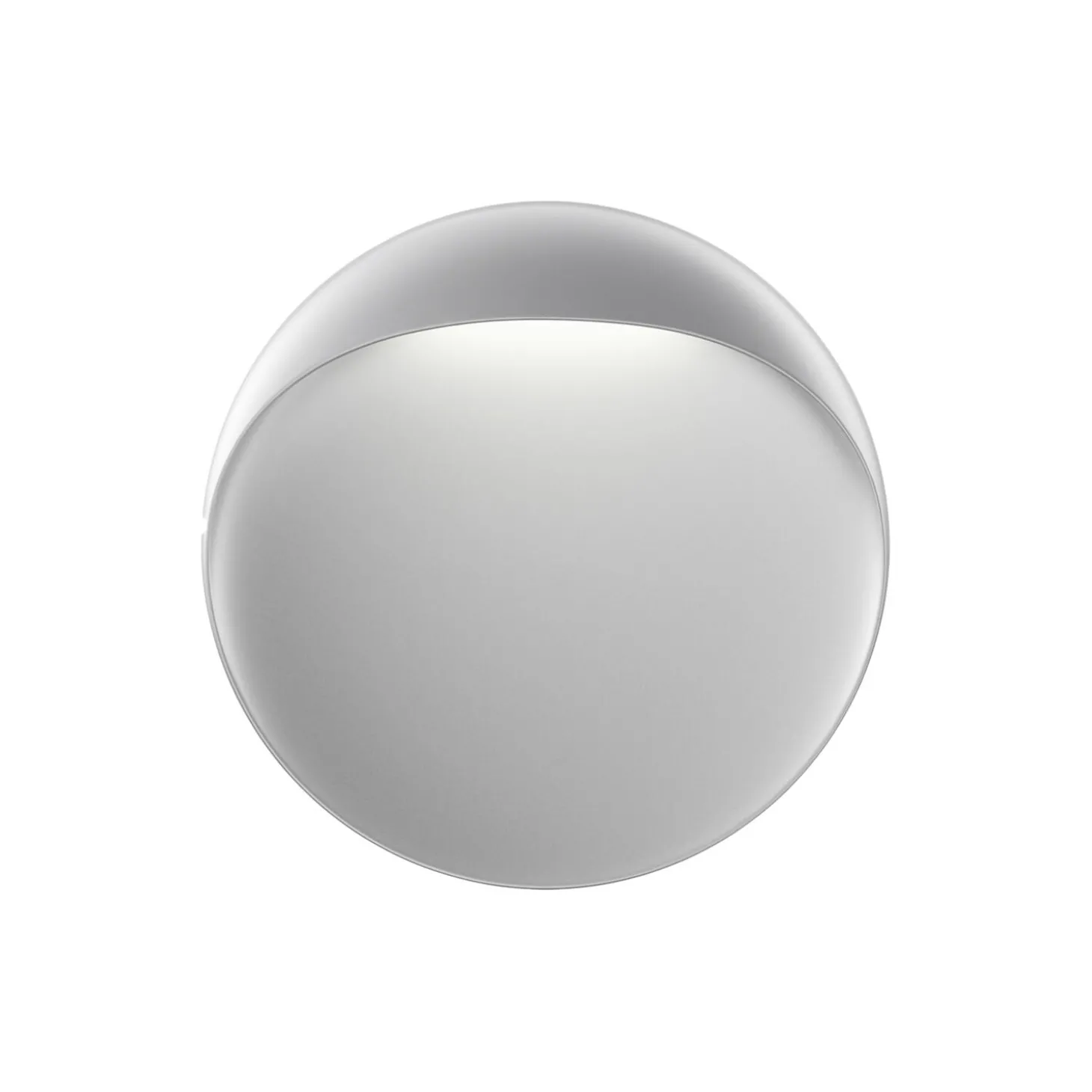 Flindt væglampe S, aluminium