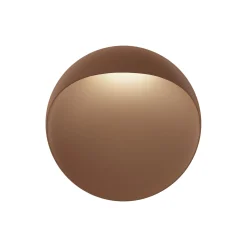 Flindt væglampe S, corten