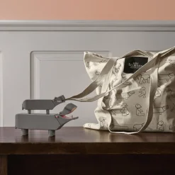 Flodhest lille, grå